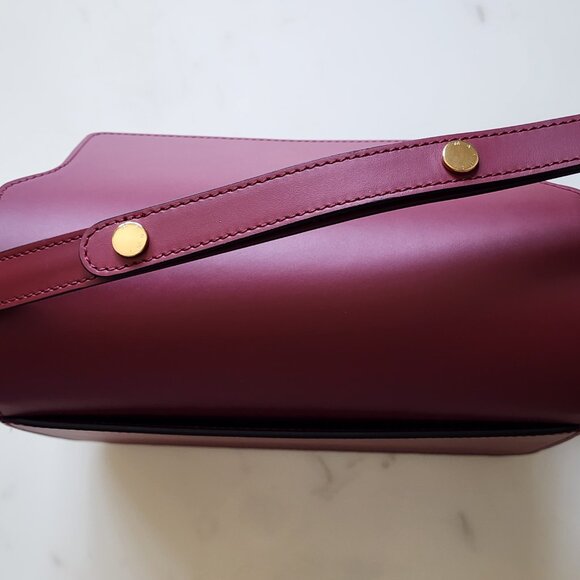 NWT-MARNI TRUNK BAG CALF SKIN MEDIUM โค๏ธ(#202) - Picture 5 of 12